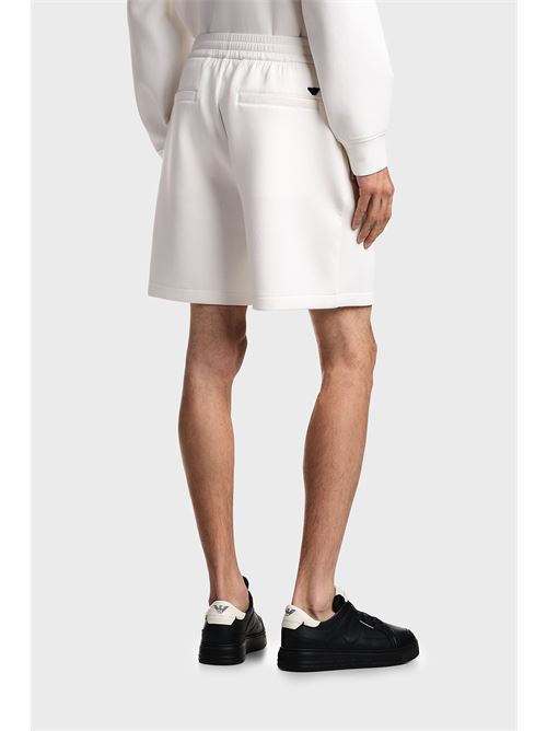 Bermuda shorts in double jersey with ribbing Emporio Armani | EM004544 AF1003.U0003